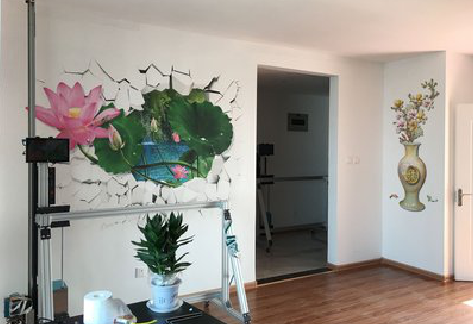 砚山墙体彩绘相比墙纸的优势。