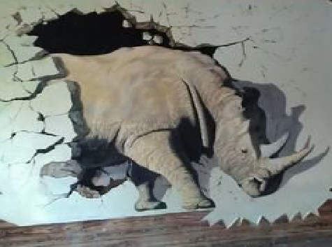 砚山在墙绘中,如何绘制3D效果?