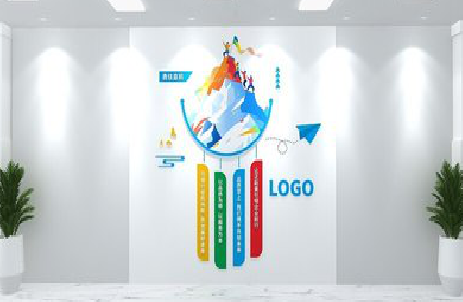 砚山公司企业形象墙的工艺材料有哪些？